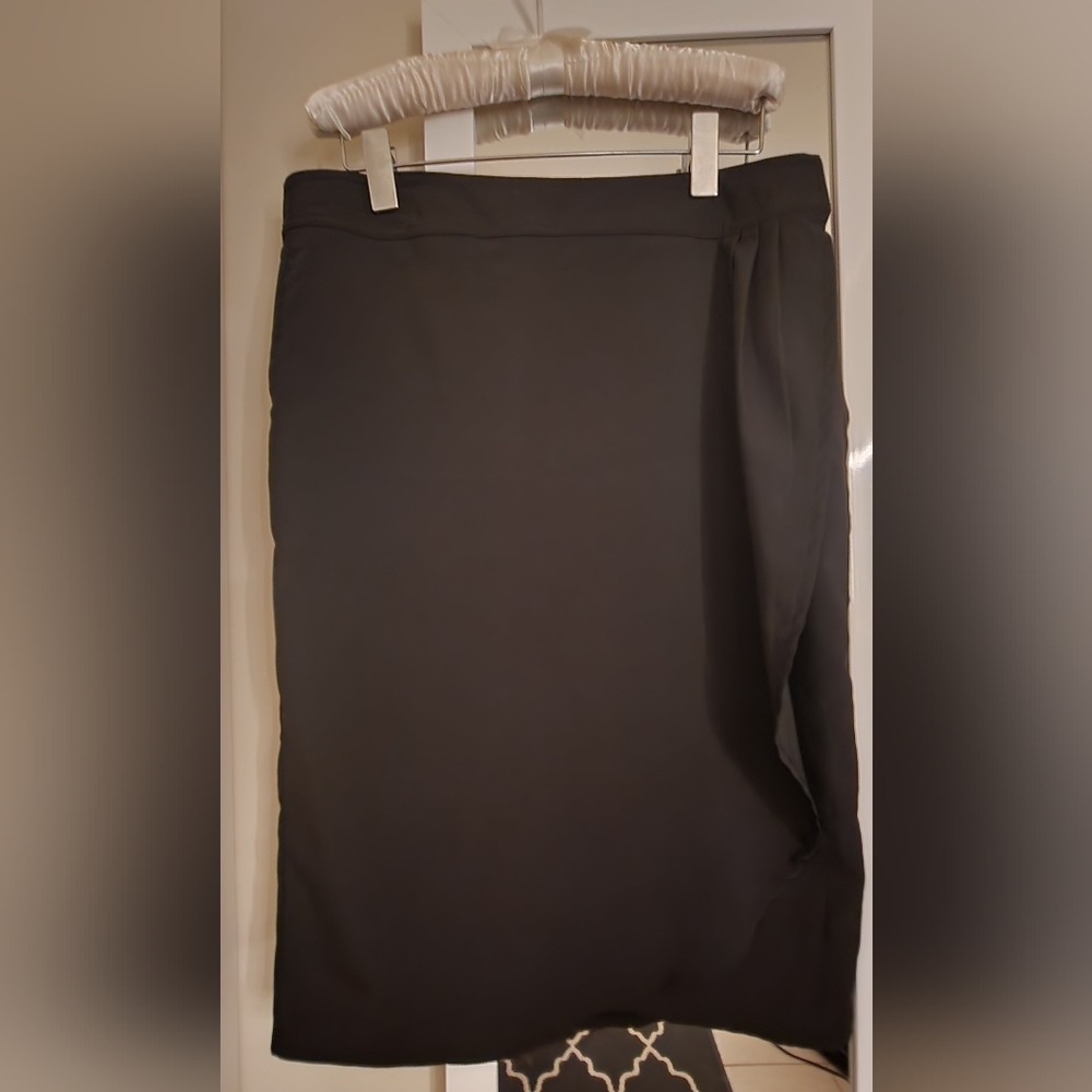 Rip Skirt Hawaii Wrap Black L Length 3 Skirt Like New